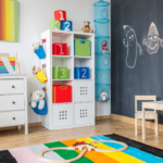 exemple de rangement dans chambre d'enfant