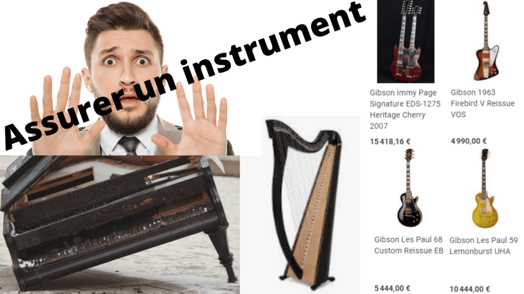 assurer un instrument de musique