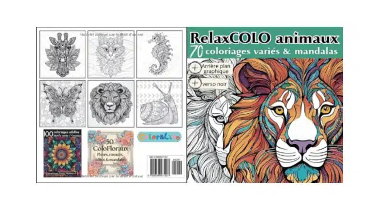 meilleur de livre de coloriages adulte animaux