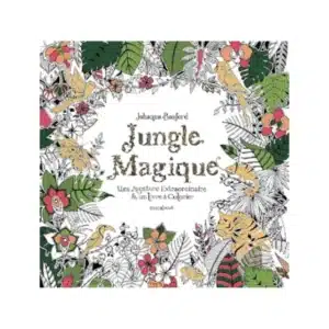 livre de coloriage jungle magique